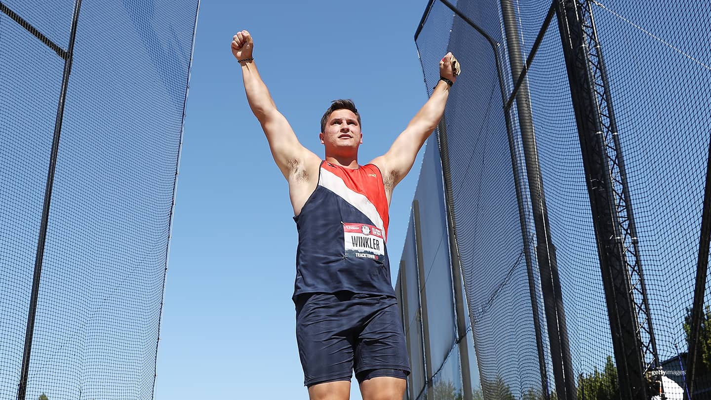Team USA The Real Deal Rudy Winkler Breaks American Record In Hammer